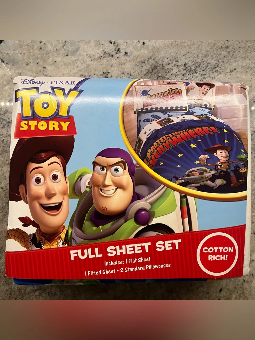 RARE Collectable Toy Story Full Sheet Set
